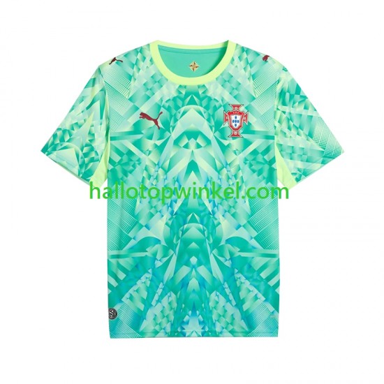 Portugal Voetbalshirt Doelman Heren Thuis Tenue WK 2026 Korte Mouw