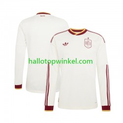 Spanje Voetbalshirt Heren Uit Tenue WK 2026 Lange Mouw