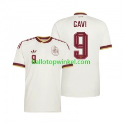 Spanje Voetbalshirt Gavi 9 Heren Uit Tenue WK 2026 Korte Mouw