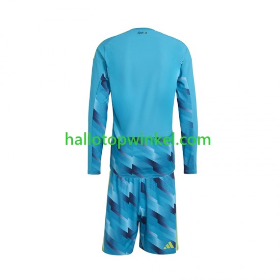 Spanje Voetbalshirt Doelman Kleuters/Kids Thuis Tenue WK 2026 Lange Mouw