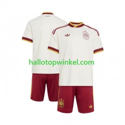 Spanje Voetbalshirt Kleuters/Kids Uit Tenue WK 2026 Korte Mouw