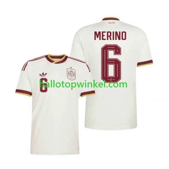 Spanje Voetbalshirt Mikel Merino 6 Heren Uit Tenue WK 2026 Korte Mouw