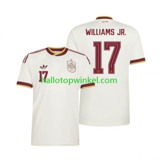 Spanje Voetbalshirt Nico Williams 17 Heren Uit Tenue WK 2026 Korte Mouw