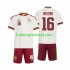 Spanje Voetbalshirt Rodri 16 Kleuters/Kids Uit Tenue WK 2026 Korte Mouw