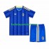 Zweden Voetbalshirt Kleuters/Kids Uit Tenue WK 2026 Korte Mouw