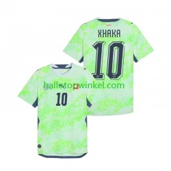 Zwitserland Voetbalshirt Granit Xhaka 10 Heren Uit Tenue WK 2026 Korte Mouw