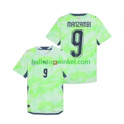 Zwitserland Voetbalshirt Johan Manzambi 9 Heren Uit Tenue WK 2026 Korte Mouw