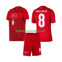 Turkije Voetbalshirt Arda Guler 8 Kleuters/Kids Thuis Tenue WK 2026 Korte Mouw