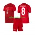 Turkije Voetbalshirt Arda Guler 8 Kleuters/Kids Thuis Tenue WK 2026 Korte Mouw