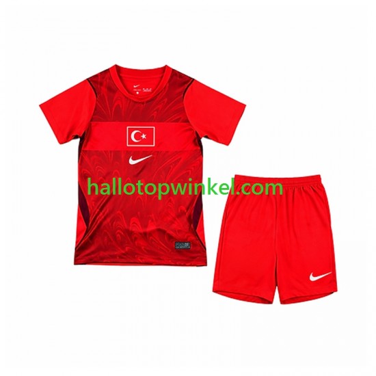 Turkije Voetbalshirt Kleuters/Kids Thuis Tenue WK 2026 Korte Mouw