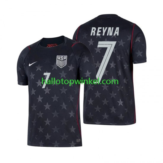 USA Voetbalshirt Giovanni Reyna 7 Heren Uit Tenue WK 2026 Korte Mouw