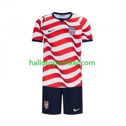 USA Voetbalshirt Kleuters/Kids Thuis Tenue WK 2026 Korte Mouw
