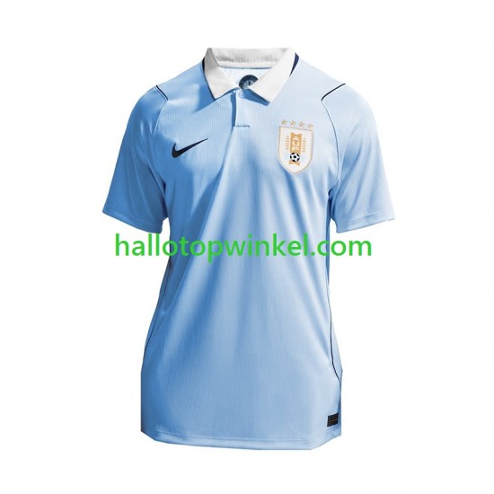 Uruguay Voetbalshirt Heren Thuis Tenue 2026 Korte Mouw