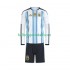 Argentinië Voetbalshirt Kleuters/Kids Thuis Tenue WK 2026 Lange Mouw