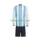 Argentinië Voetbalshirt Kleuters/Kids Thuis Tenue WK 2026 Lange Mouw