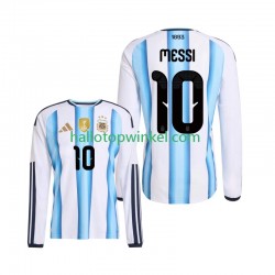 Argentinië Voetbalshirt Lionel Messi 10 Heren Thuis Tenue WK 2026 Lange Mouw
