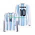 Argentinië Voetbalshirt Maradona 10 Heren Thuis Tenue WK 2026 Lange Mouw