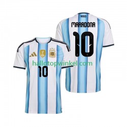 Argentinië Voetbalshirt Maradona 10 Heren Thuis Tenue WK 2026 Korte Mouw