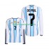 Argentinië Voetbalshirt Rodrigo De Paul 7 Heren Thuis Tenue WK 2026 Lange Mouw