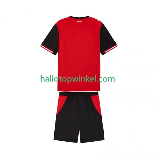 Oostenrijk Voetbalshirt Kleuters/Kids Thuis Tenue WK 2026 Korte Mouw