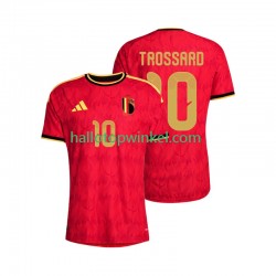 België Voetbalshirt Leandro Trossard 10 Heren Thuis Tenue WK 2026 Korte Mouw