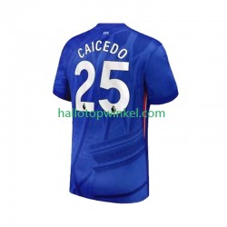 Chelsea Voetbalshirt Moises Caicedo 25 Heren Thuis Tenue 2025-2026 Korte Mouw