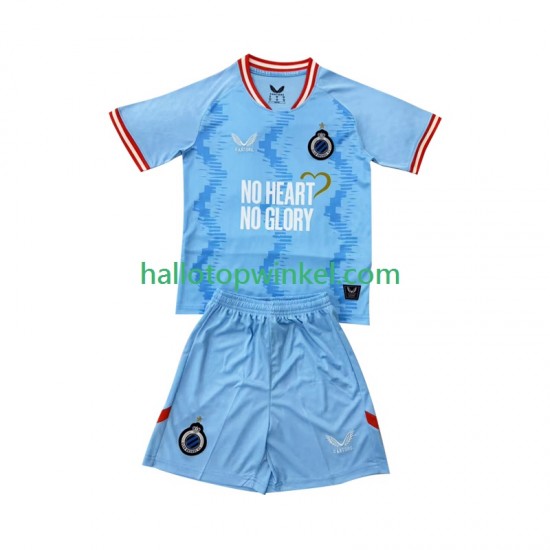 Club Brugge Voetbalshirt Kleuters/Kids Derde Tenue 2025-2026 Korte Mouw