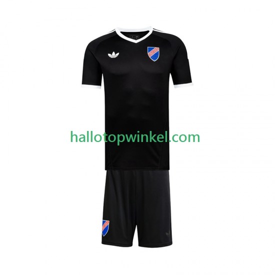 Colo-Colo Voetbalshirt Centenary Doelman Kleuters/Kids Thuis Tenue 2025-2026 Korte Mouw