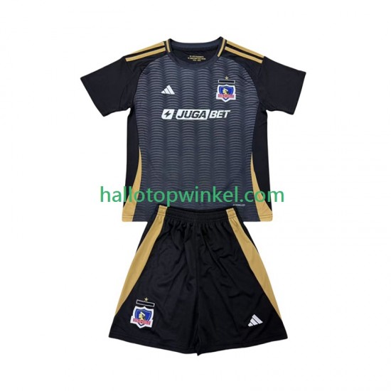 Colo-Colo Voetbalshirt Kleuters/Kids Uit Tenue 2025-2026 Korte Mouw
