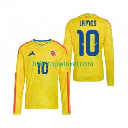 Colombia Voetbalshirt James Rodriguez 10 Heren Thuis Tenue WK 2026 Lange Mouw