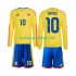 Colombia Voetbalshirt James Rodriguez 10 Kleuters/Kids Thuis Tenue WK 2026 Lange Mouw
