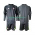 Costa Rica Voetbalshirt Doelman Kleuters/Kids Uit Tenue 2025 Lange Mouw