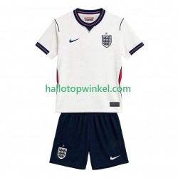 Engeland Voetbalshirt Kleuters/Kids Thuis Tenue WK 2026 Korte Mouw