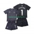 Everton Voetbalshirt FC Pickford 1 Doelman Kleuters/Kids Uit Tenue 2025-2026 Korte Mouw