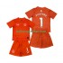 Everton Voetbalshirt FC Pickford 1 Doelman Kleuters/Kids Derde Tenue 2025-2026 Korte Mouw