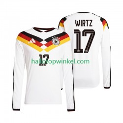 Duitsland Voetbalshirt Florian Wirtz 17 Heren Thuis Tenue WK 2026 Lange Mouw
