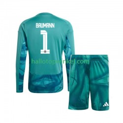 Duitsland Voetbalshirt Oliver Baumann 1 Doelman Kleuters/Kids Thuis Tenue WK 2026 Lange Mouw