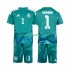 Duitsland Voetbalshirt Oliver Baumann 1 Doelman Kleuters/Kids Thuis Tenue WK 2026 Korte Mouw