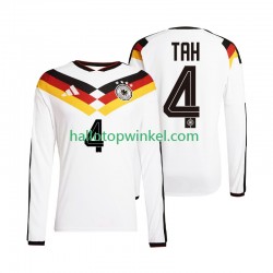 Duitsland Voetbalshirt Jonathan Tah 4 Heren Thuis Tenue WK 2026 Lange Mouw