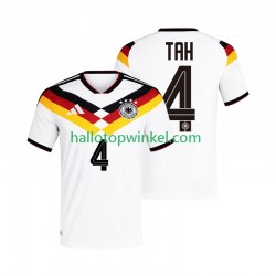 Duitsland Voetbalshirt Jonathan Tah 4 Heren Thuis Tenue WK 2026 Korte Mouw