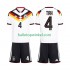 Duitsland Voetbalshirt Jonathan Tah 4 Kleuters/Kids Thuis Tenue WK 2026 Korte Mouw