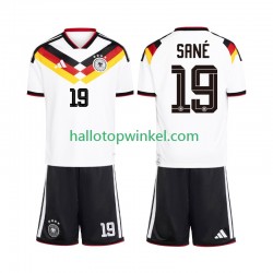 Duitsland Voetbalshirt Leroy Sane 19 Kleuters/Kids Thuis Tenue WK 2026 Korte Mouw