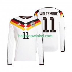 Duitsland Voetbalshirt Woltemade 11 Heren Thuis Tenue WK 2026 Lange Mouw