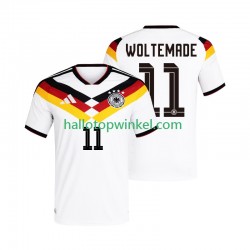 Duitsland Voetbalshirt Woltemade 11 Heren Thuis Tenue WK 2026 Korte Mouw