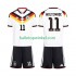 Duitsland Voetbalshirt Woltemade 11 Kleuters/Kids Thuis Tenue WK 2026 Korte Mouw