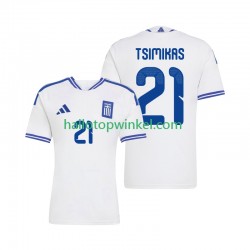 Griekenland Voetbalshirt Konstantinos Tsimikas 21 Heren Thuis Tenue 2026 Korte Mouw