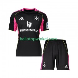 Hamburger SV Voetbalshirt Kleuters/Kids Derde Tenue 2025-2026 Korte Mouw