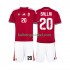 Hongarije Voetbalshirt Sallai 20 Kleuters/Kids Thuis Tenue WK 2026 Korte Mouw