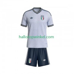 Italië Voetbalshirt Kleuters/Kids Uit Tenue 2026 Korte Mouw