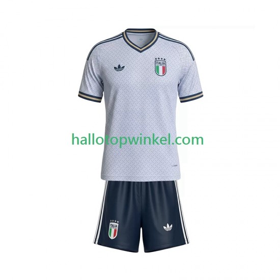 Italië Voetbalshirt Kleuters/Kids Uit Tenue 2026 Korte Mouw